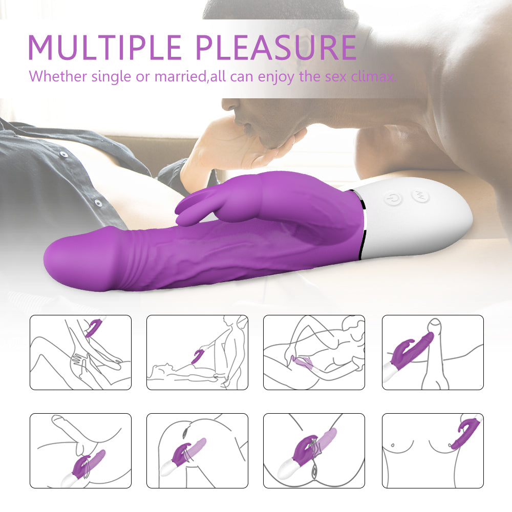 S-HANDE S149 G-Spot Dildo Rabbit Dual Vibration Vibrator