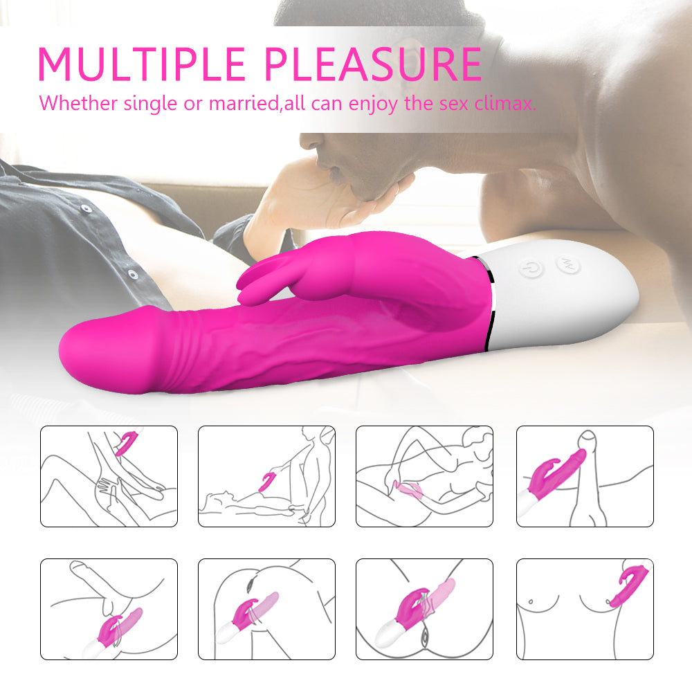 S-HANDE S149 G-Spot Dildo Rabbit Dual Vibration Vibrator