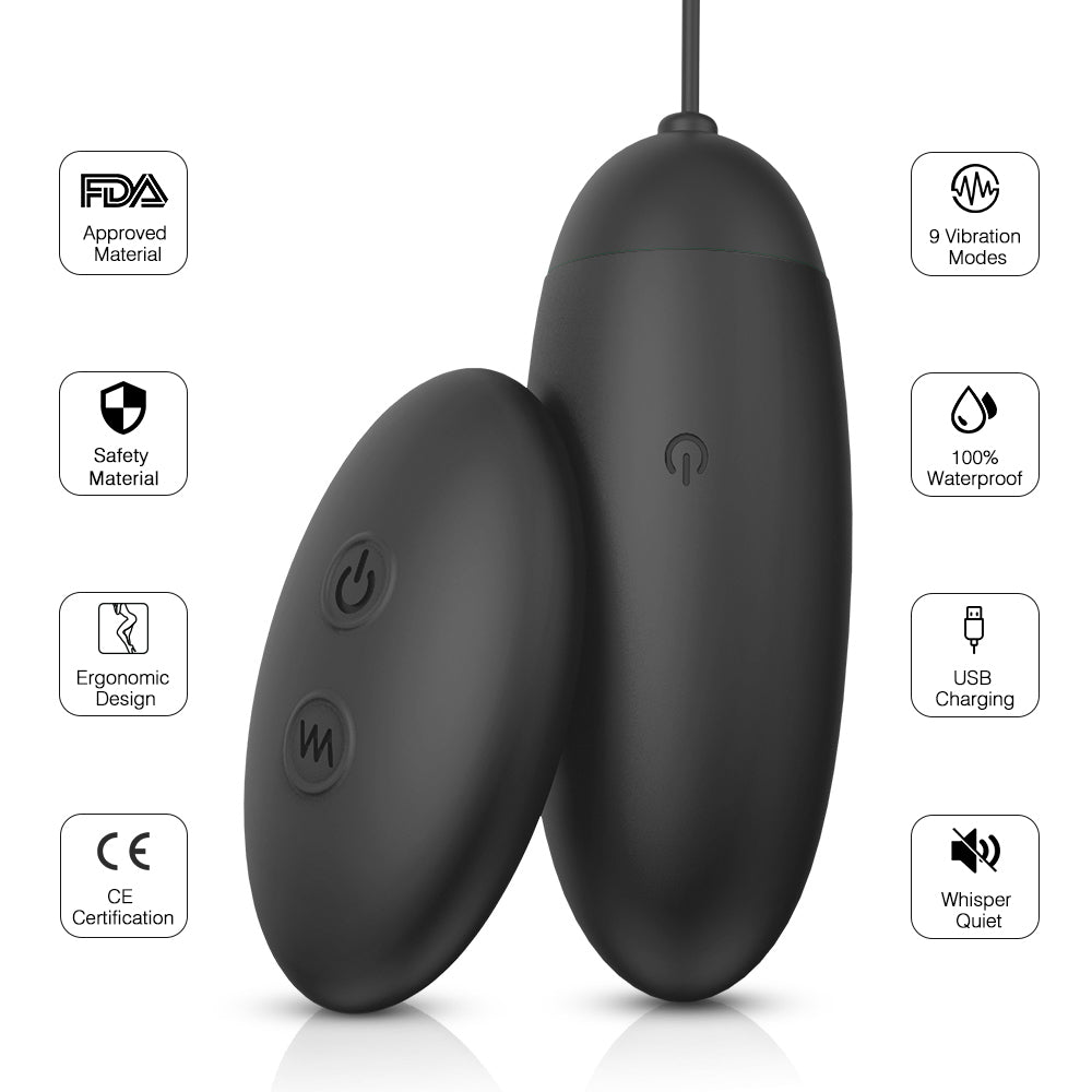 S-hande ADA S-054 G-spot Clit Stimulator Egg Vibrator