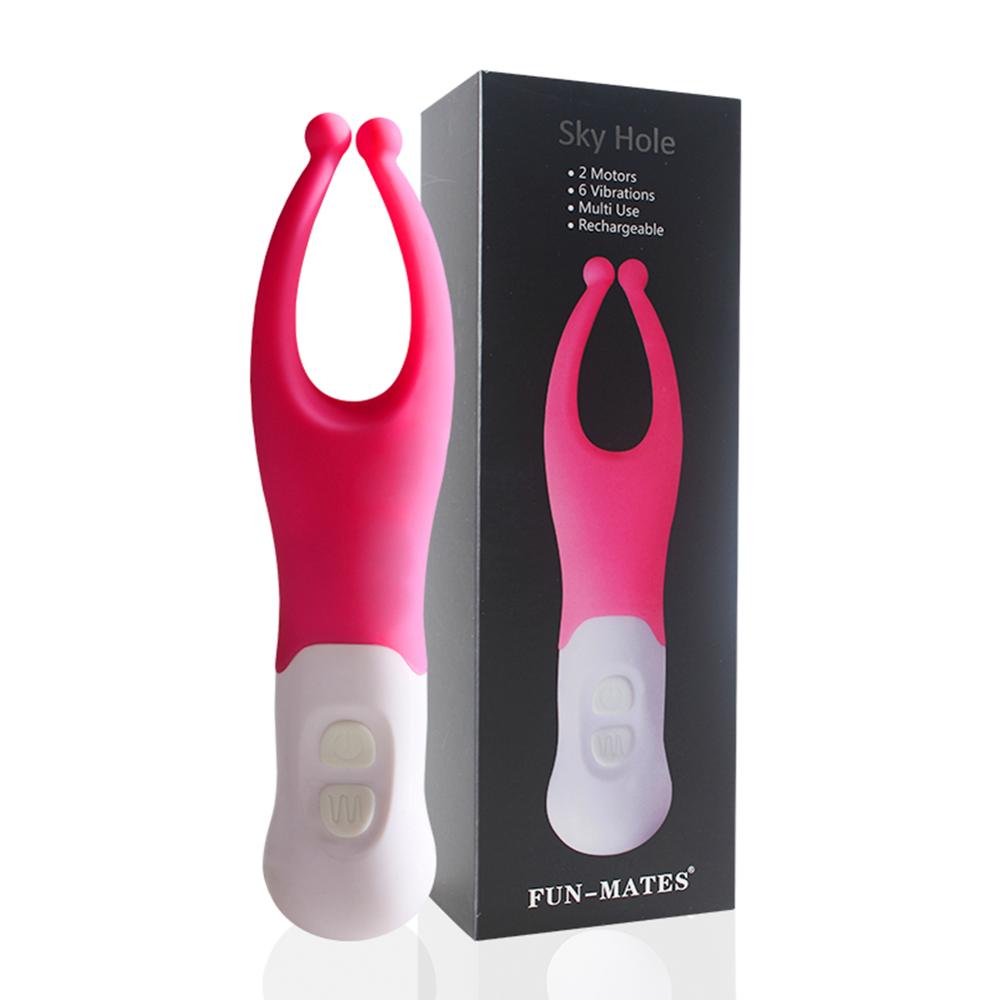 LEVETT SKY Hole Nipple Clitoris Stimulate Vibrator