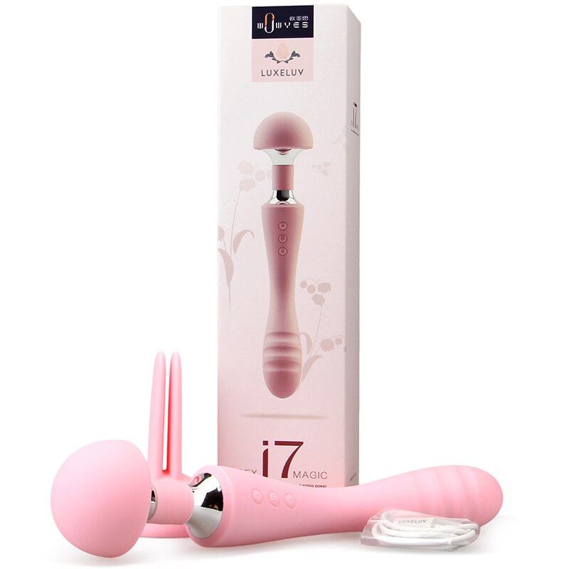 Wowyes LUX-005 Dual Head AV Wand Massager Sex Toys