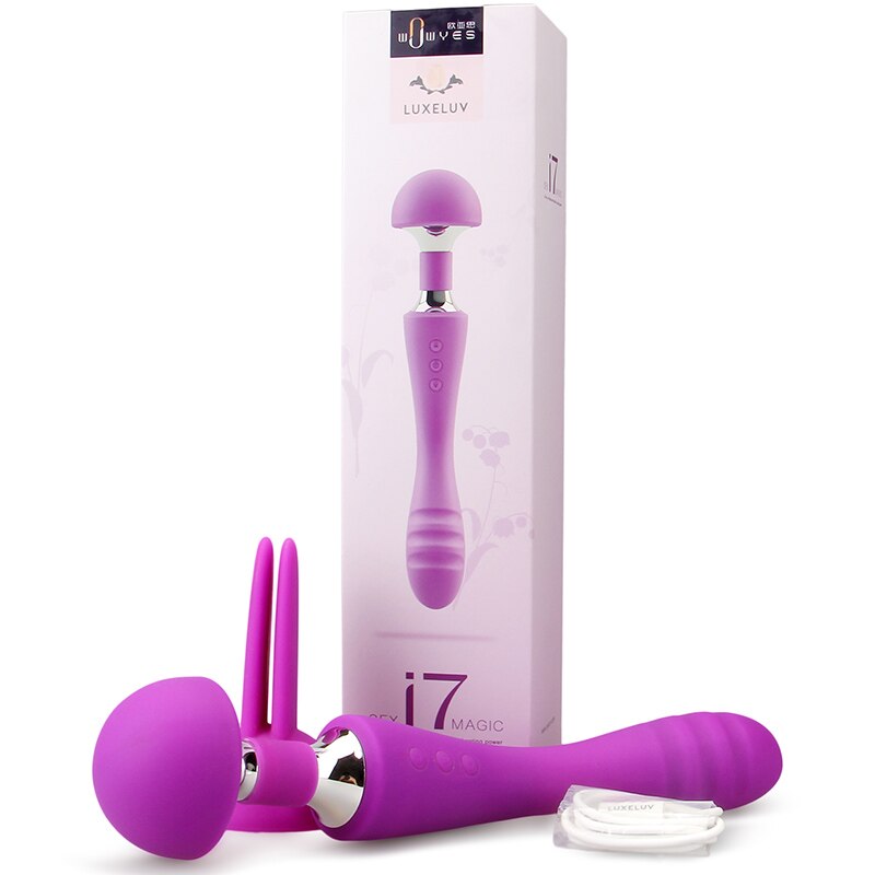 Wowyes LUX-005 Dual Head AV Wand Massager Sex Toys
