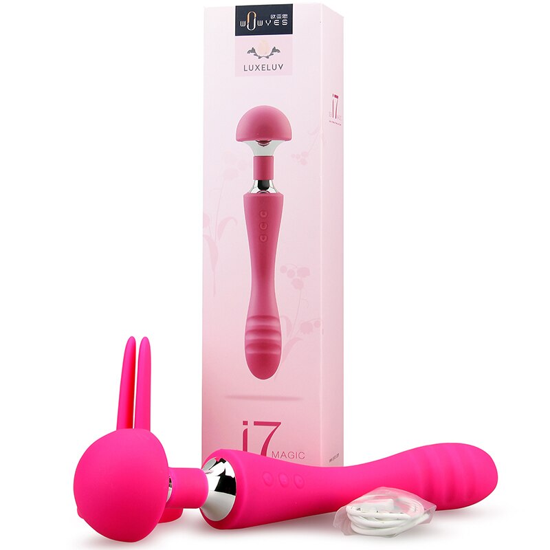 Wowyes LUX-005 Dual Head AV Wand Massager Sex Toys