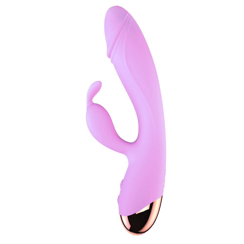 Yeain cute intelligent heating dildo rabbit vibrator