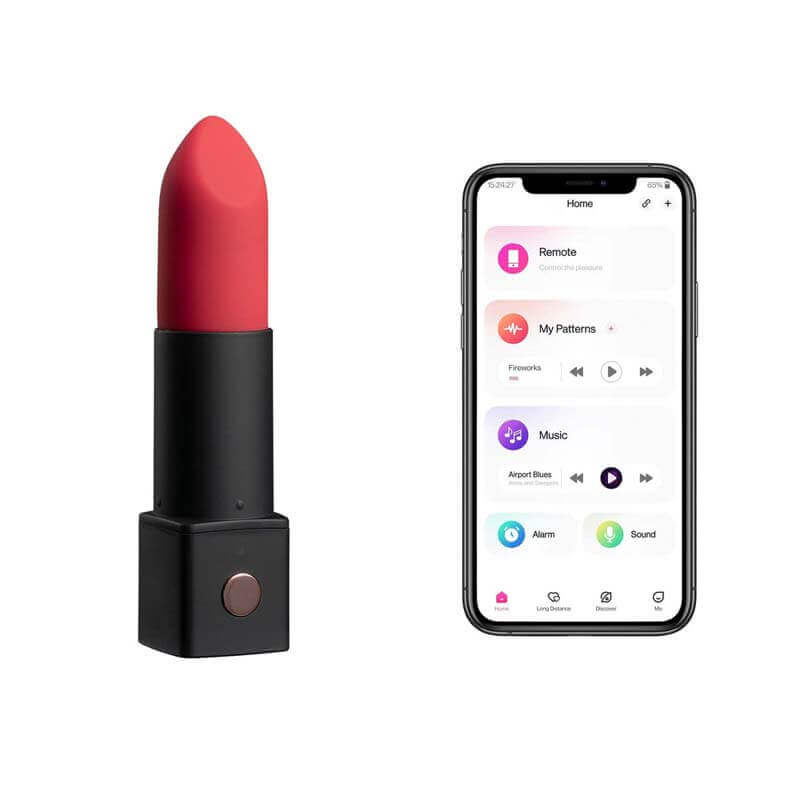 Lovense Exomoon Bluetooth Secret Lipstic Bullet Vibrator