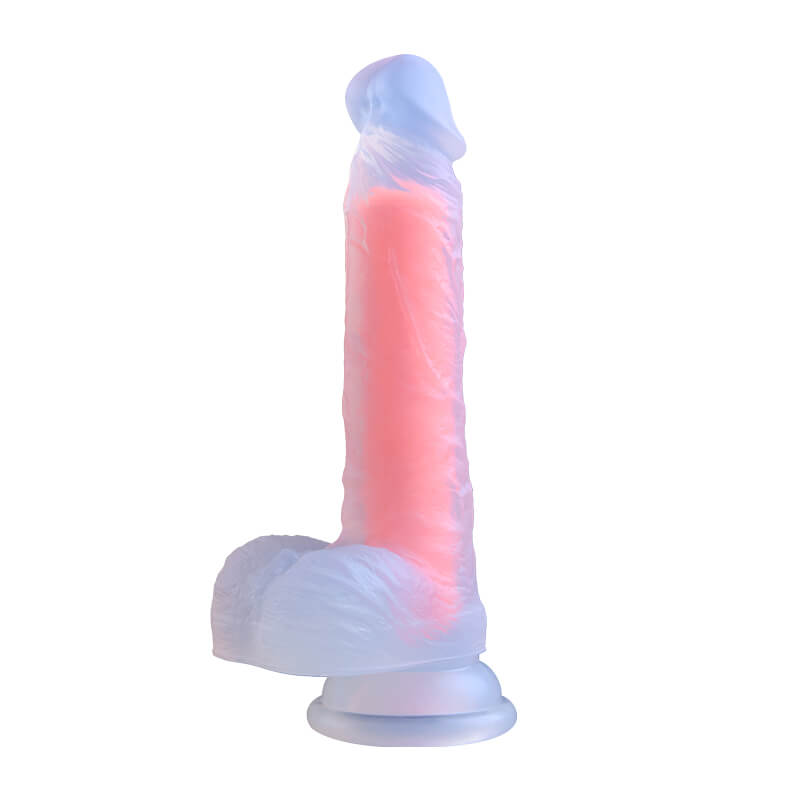 Yeain Rainbow Color Silicone Realistic Big Dildo