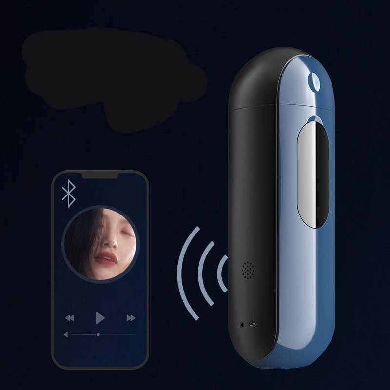 Tryfun Blue Fox Bluetooth Control Rotating & Thrusting Masturbator
