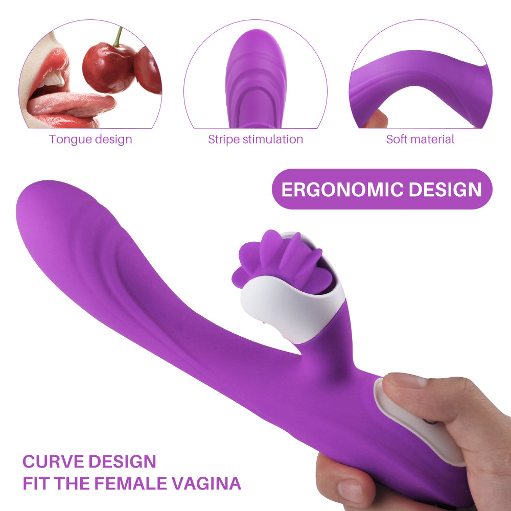 Rabbit Vibrator Vaginal Clitoral massager Female Masturbator Sex Toys for Women