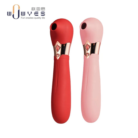 A sucking bibrator better than many toys,such as Nipple sucking massager,Sucking massager,AV wand,Clitoral