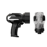Electric drill aircraft cup tongue licking dual motors telescopic rotating heating forward reverse control