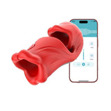 Glans Clip Vibrating Male Masturbator with APP Control Sex Stroker Trainer