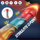 Alien Horse Simulation Thrusting Dildo 8 Inches