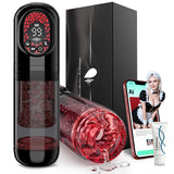 Venusfun Pleasure Master Automatic Masturbator 9 Modes Thrust Rotate Suction App Control