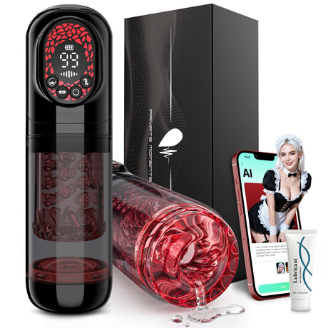 Venusfun Pleasure Master Automatic Masturbator 9 Modes Thrust Rotate Suction App Control