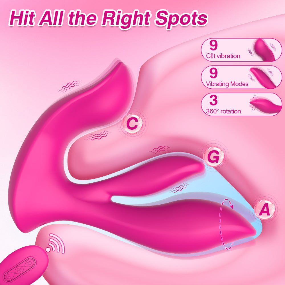 Wearable vibrator with APP Remote control