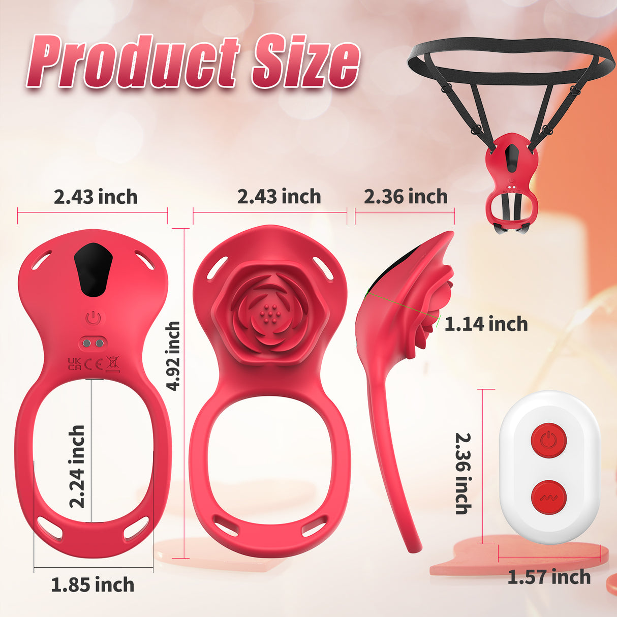 Wearable Panty Vibrator Couples Adult Sex Toys Clitoral Stimulator