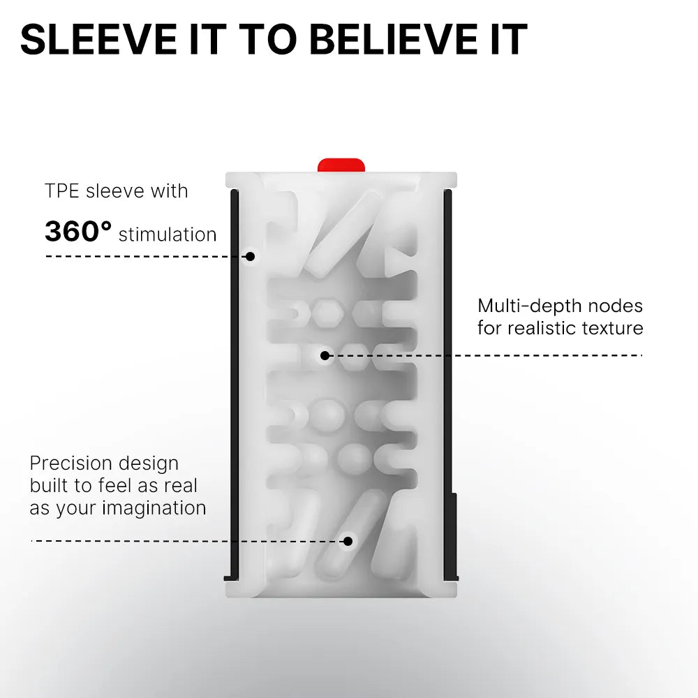 SVAKOM KAOTIKLABS THE SHOTTY Spinning Thrusting Masturbator