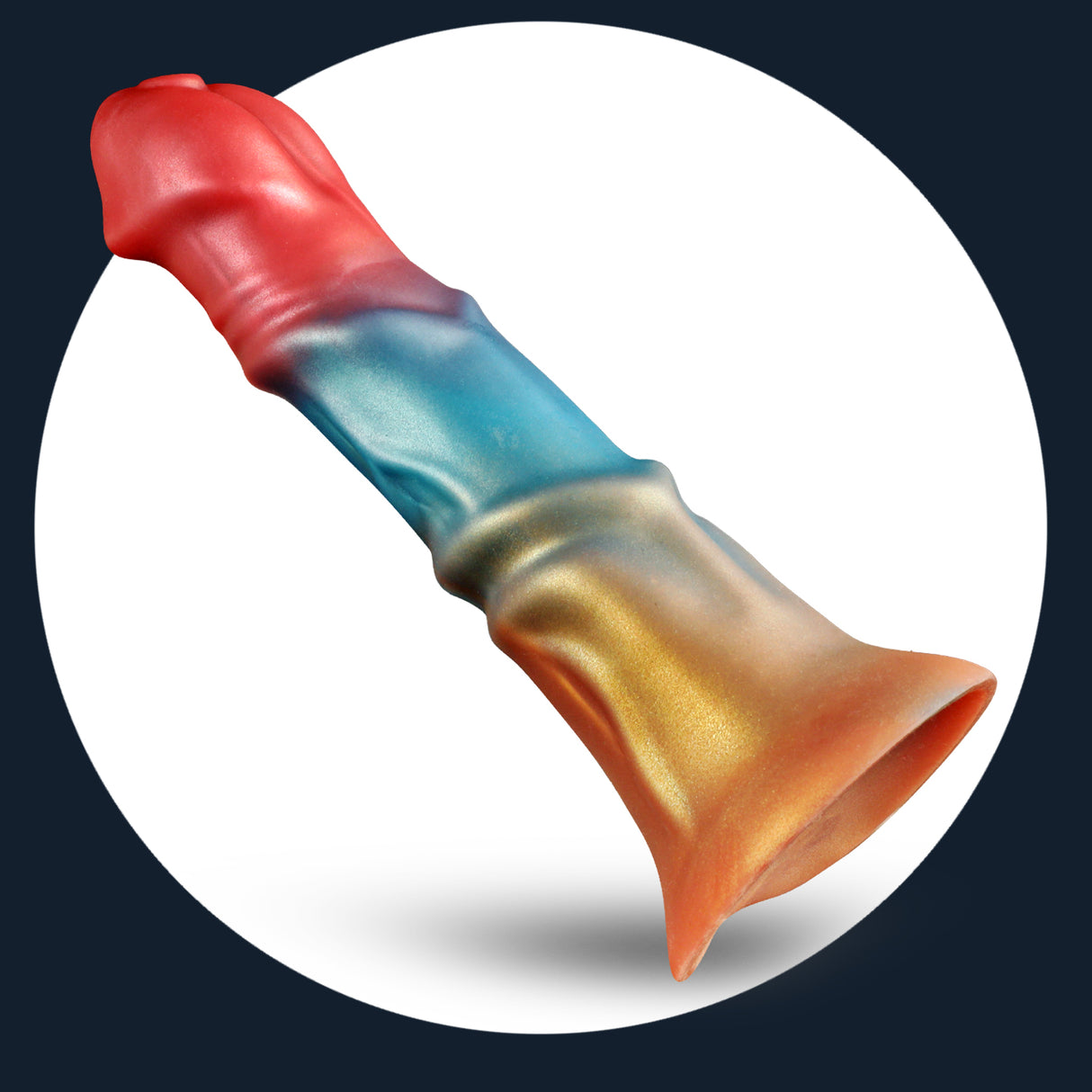 Alien Horse Simulation Thrusting Dildo 8 Inches