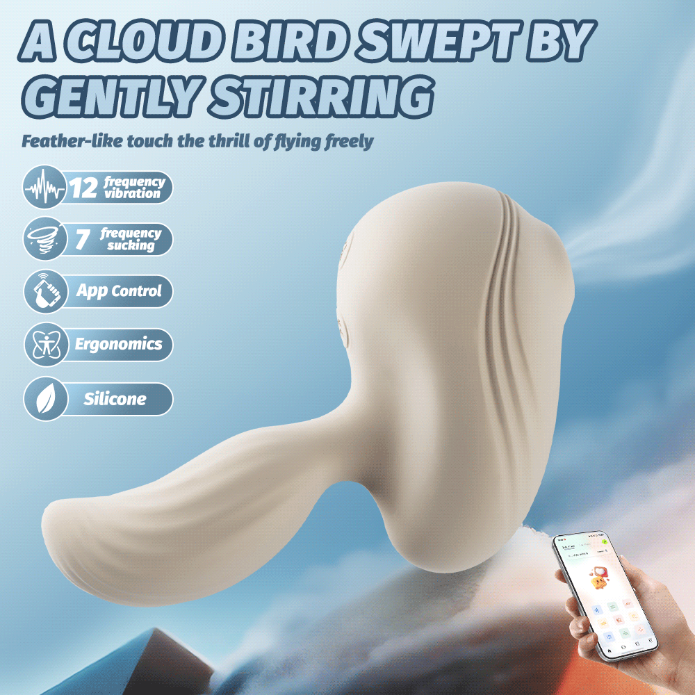 Yeain cloud bird suck and deep vibration stimulation C and G Sport  vibrator