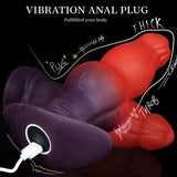 Vibrating Butt Plug Anal Vibrator, Wearable Prostate Massager Buttplug Vibrating Anal Plug