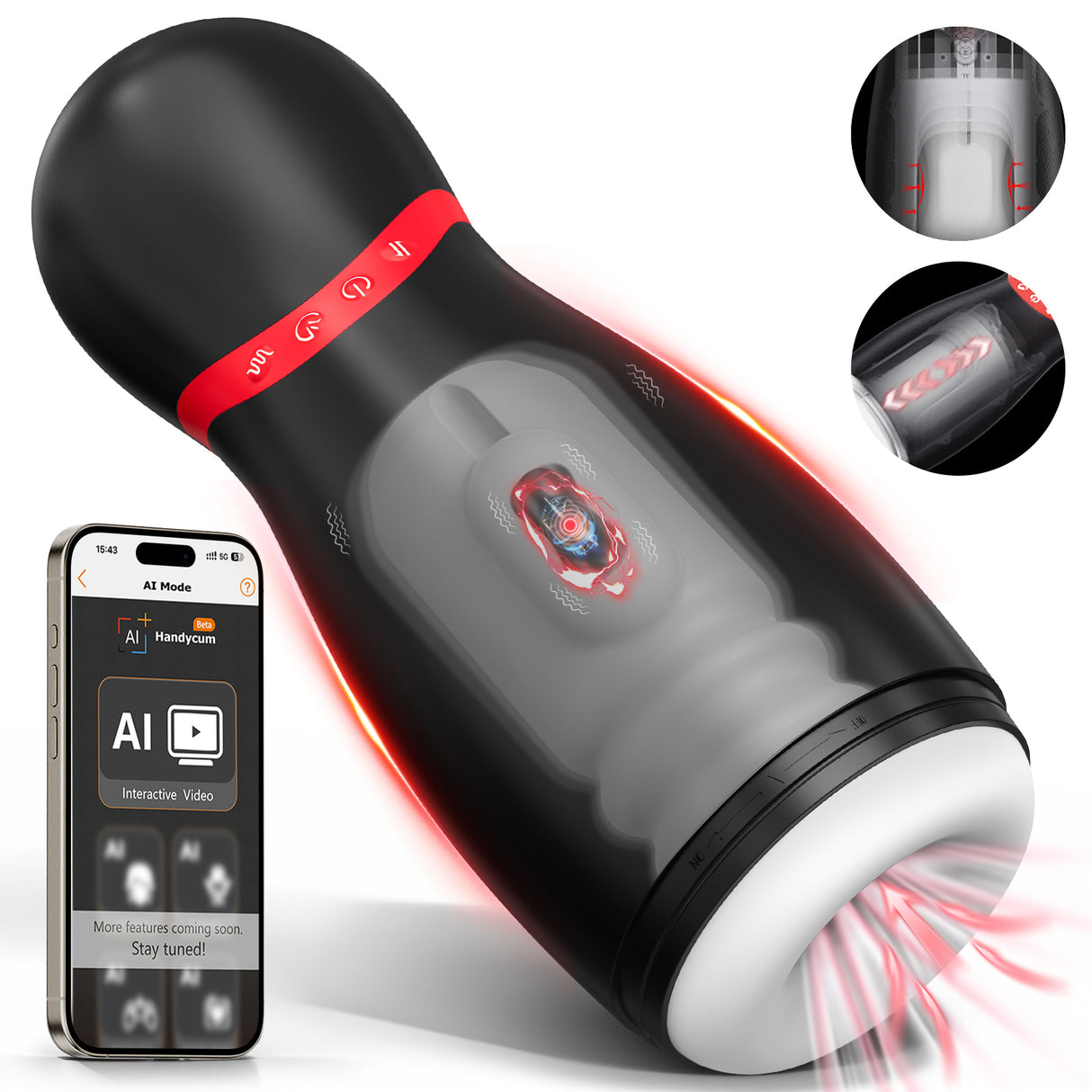 NVTOYS Zorro Masturbator BlowJob sex Toy APP Control