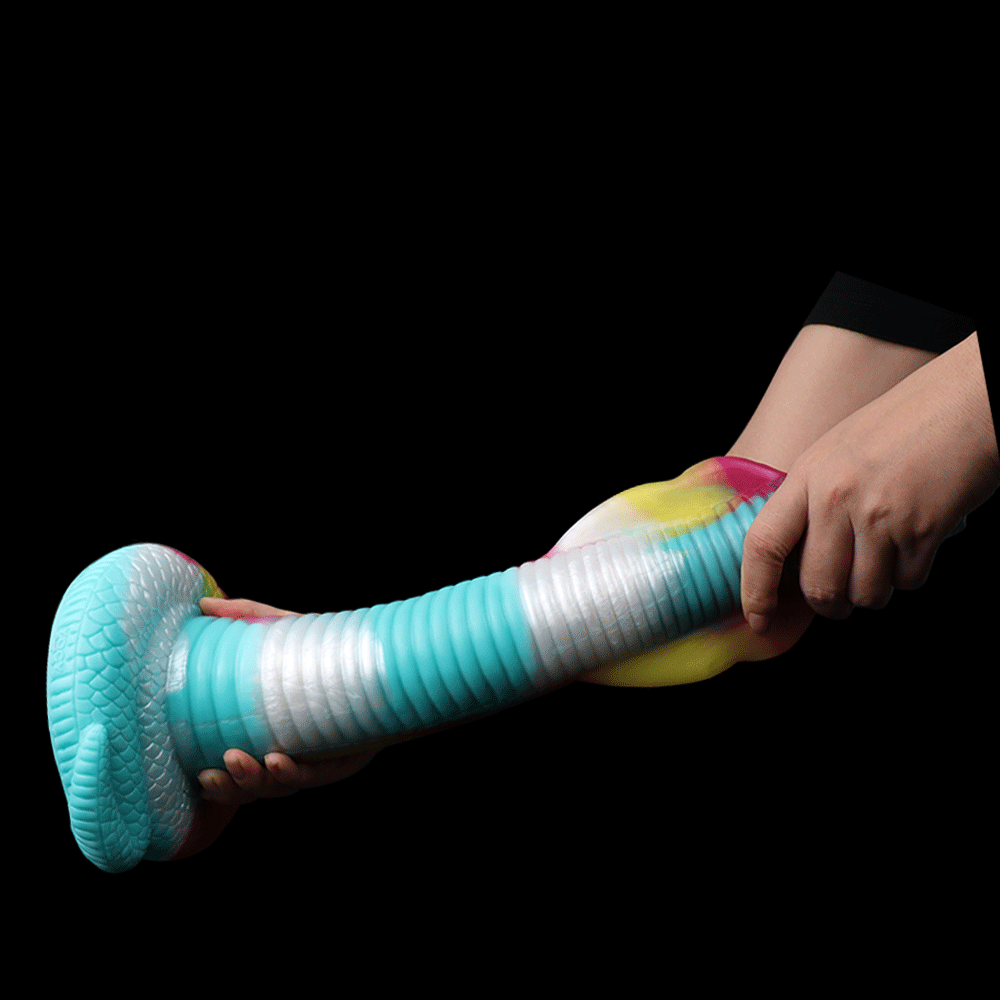 FAAK Realistic Cobra Snake Monster Dildo with strong Suction cup