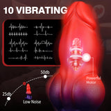 6.88 inch Wearable Butt Plug with remote control