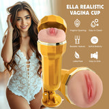 Ella Realistic Electric Vagina Cup male masturbator