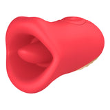 Flying fish tongue licker Real oral Licking shocking biting vibrator