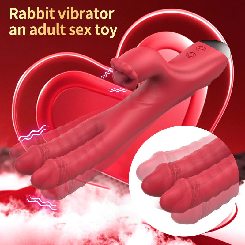 Rabbit vibrator Twin-Vibe intimacy Massager for ladies