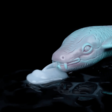 FAAK Huge Long Ejaculation Dildo Cobra Giant Snake Squirting Penis