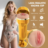 Lara Realistic Vagina Cup Automatic Masturbators for men