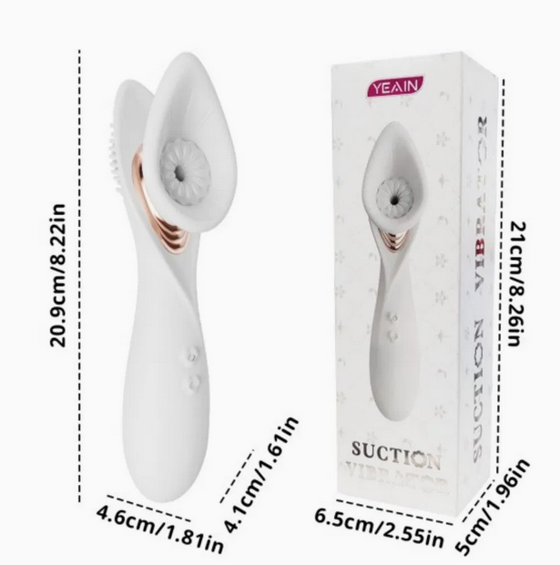 2025 Yeain Vacuum suction vibrating rod for women sex toy