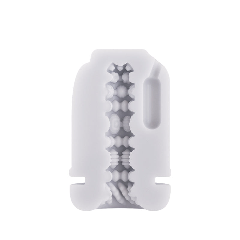 MizzZee White-X Automatic Suction Thrusting Stretching Vibrating Masturbation Cup