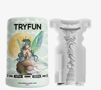 Upgrade Tryfun Yuan-Series 2 Male Masturbator With Handle + Stand