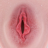 G1155Wearable Flesh Pink Silicone Fake Vagina Pussy Panty Femboy Strap On Sex Toy for Gay Lesbian