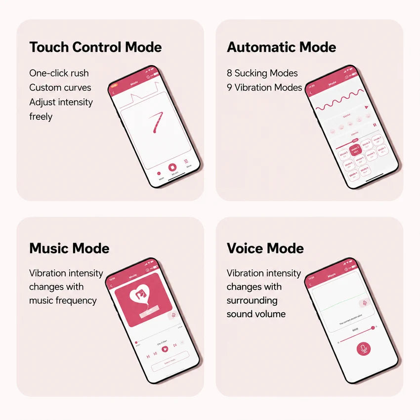 Adult Clock Alarm Sucking Vibrator App Remote Control