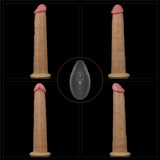 10'' DUAL LAYERED PLATINUM SILICONE ROTATOR