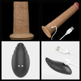 10'' DUAL LAYERED PLATINUM SILICONE ROTATOR