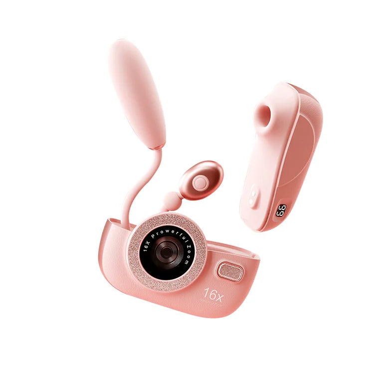 SVAKOM CCD Camera shaped Split Clitoris sucking G Spot Vibrator