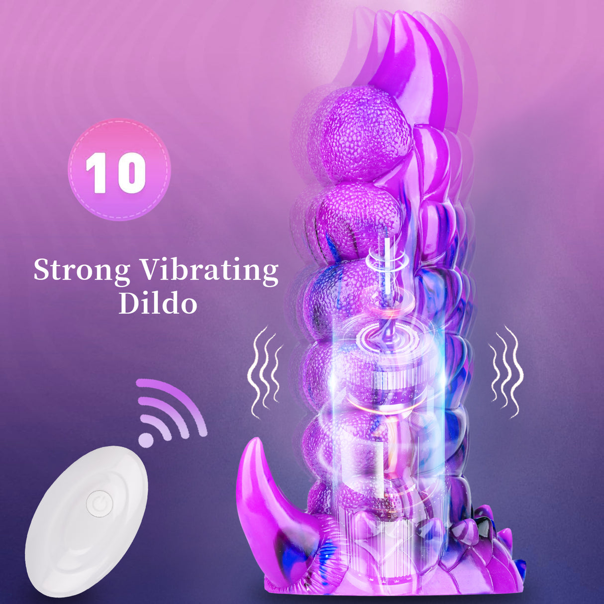 Remote control, 10-frequency vibration
