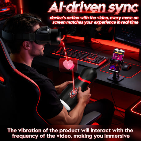 NVTOYS Zorro Masturbator BlowJob sex Toy APP Control