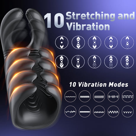 Masturbating for Men Trainer Electric Glans Vibrator