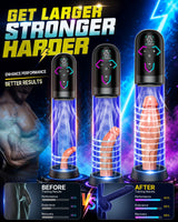 Aierle 2-IN-1  Electric Vacuum Pump Sex Toys Male Enlarger Male with APP control