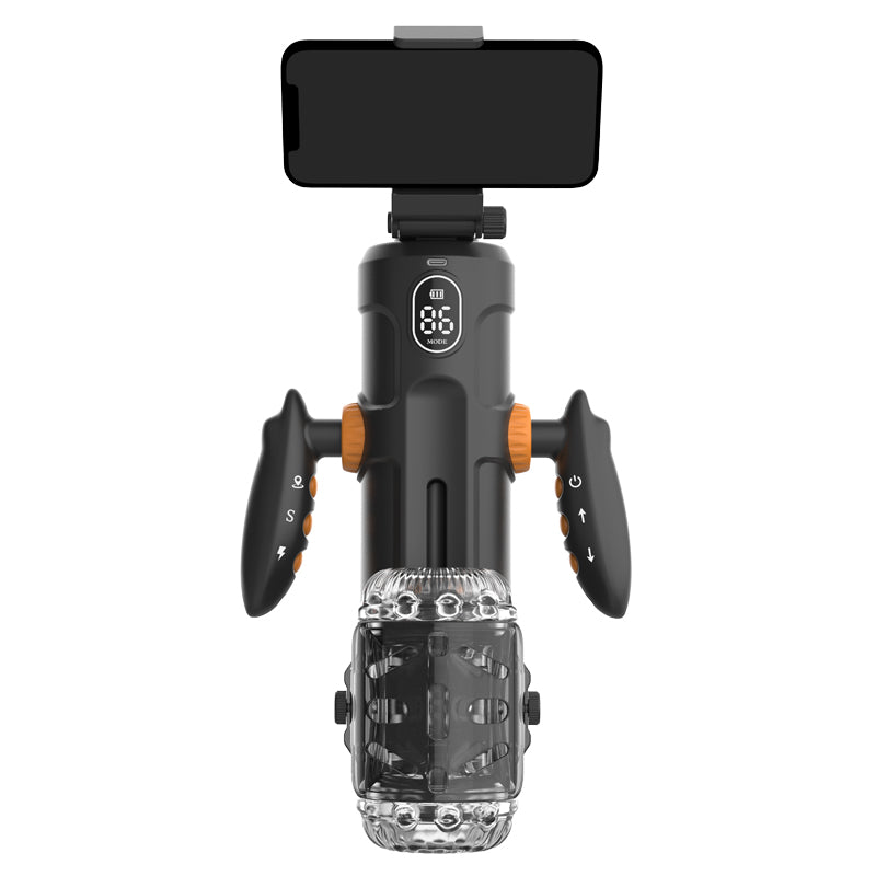 Telescopic Rotation 10 Frequency Sucking Automatic Vagina Masturbation Cup Blowjob Male Masturbator