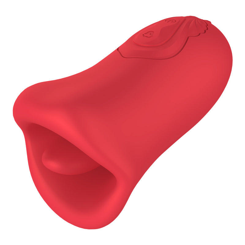 Flying fish tongue licker Real oral Licking shocking biting vibrator