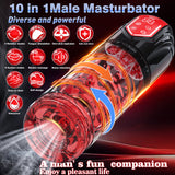 Rotating Blow job Machine with 5 Powerful Sucking & Licking Modes