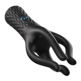 Men Glans Vibrating Tongue licking sex oral SQUIDA Masturbator