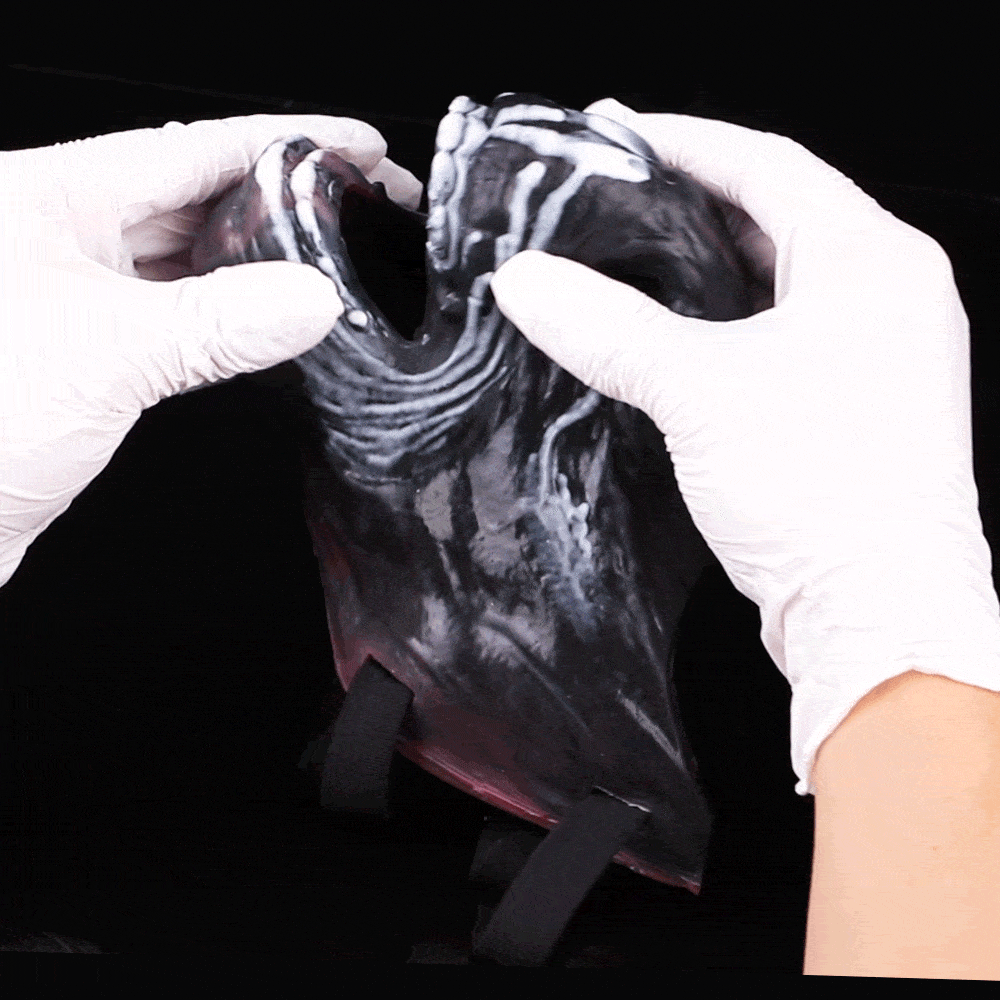 Skull Fantasy Strap On BDSM Masks Adjustable Silicone Sex Toys