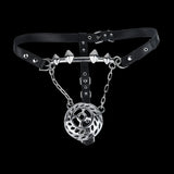 Stainless Steel Metal Dome Strap-on BDSM Toys – Bettie Bondage Male Tease Underwear